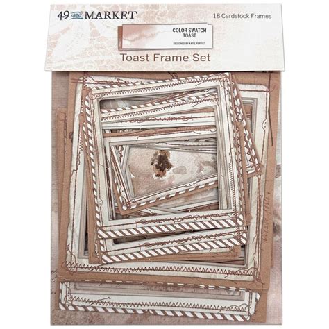 49 & Market - Color Swatch: Toast Frame Set - 752505141169