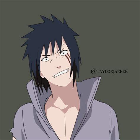 Smile. (Sasuke Uchiha) by taylorjaeeee on DeviantArt