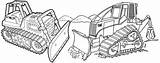 Simple Bulldozer Coloring Pages sketch template