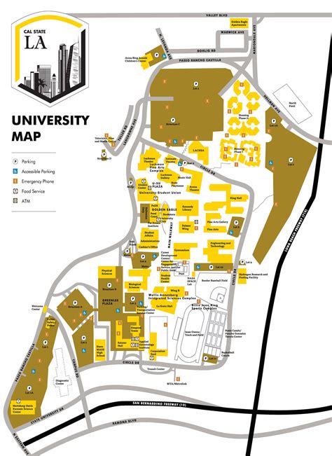 Csula Campus Map - DANZABELICA