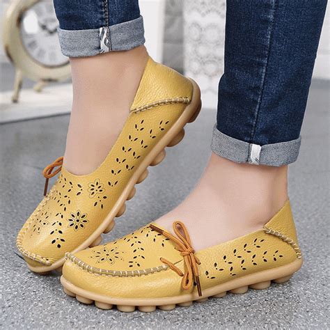 Top Sale Women's Flats Shoes Women Ballet Flats Ladies Shoes Slip On Ballet Flats 9 Color ...