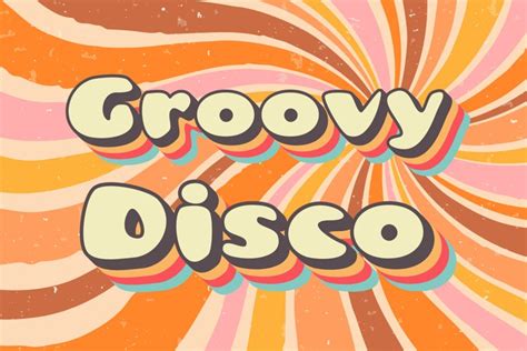 Groovy Disco 70s Font