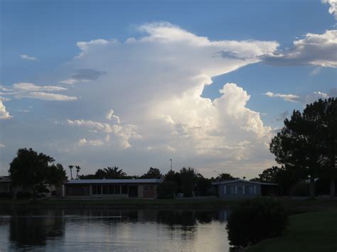 Not Whistling Dixie: Summer Monsoon Clouds are a sight to behold