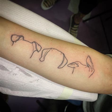 Pet tattoo idea | Tattoos for women small, Tattoos for women, Tattoo outline