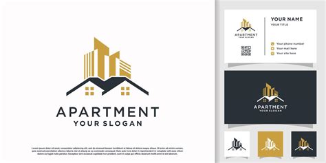 Apartment logo design template Premium Vector 12933660 Vector Art at ...