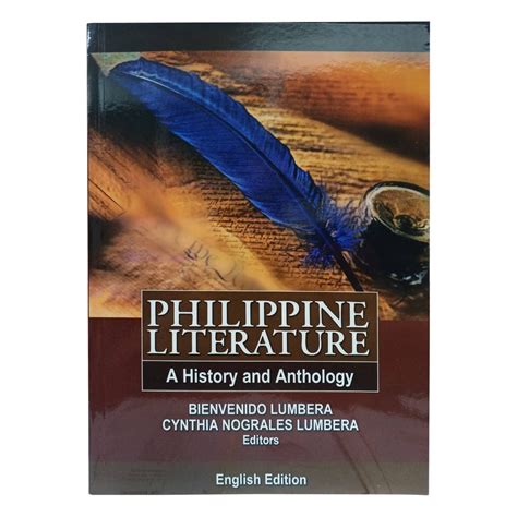 【Hot sale】 Philippine Literature English by Bienvenido Lumbera and ...