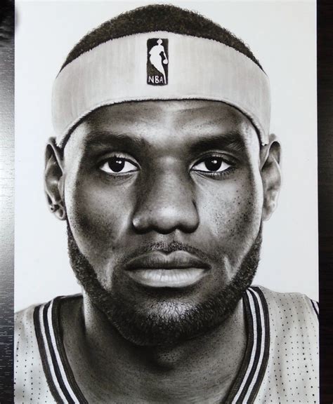 Drawing LeBron James | Portrait, Lebron james, Drawings