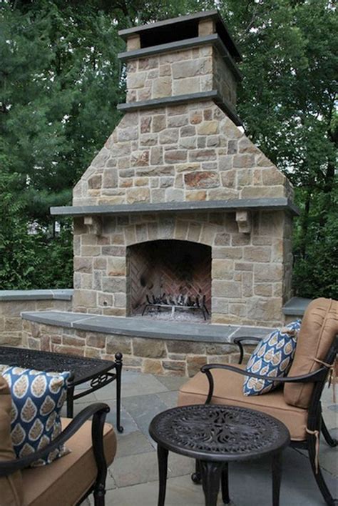 Brick Outdoor Fireplace Designs - Inspiring Your Life