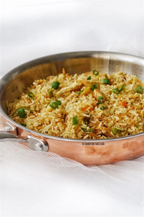 Spicy Chicken Fried Rice – Savory&SweetFood