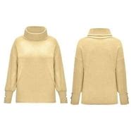 Dezsed Women's Turtleneck Oversized Sweaters Clearance Womens Solid ...