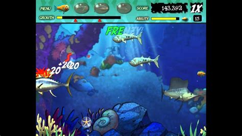 Feeding Frenzy 1 gameplay level 21 to 30 - YouTube