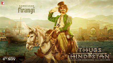 THUGS OF HINDOSTAN Aamir Khan Character Poster on Behance