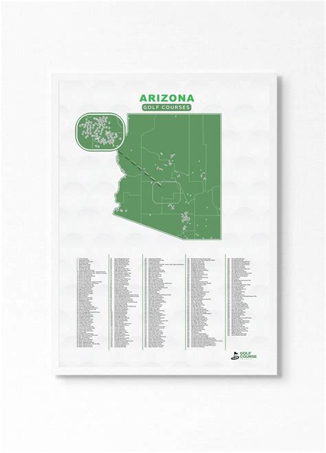 Excellent Golf Course Maps Arizona - Golf Course Prints