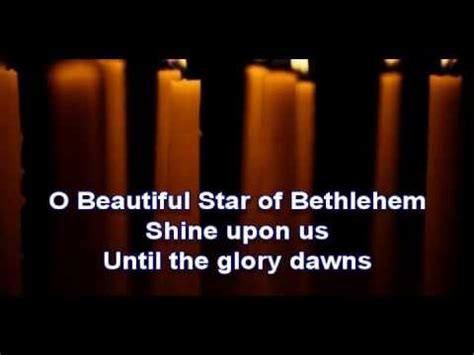 Beautiful Star of Bethlehem - YouTube