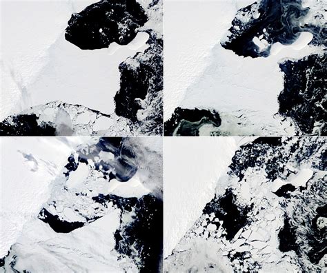 Ice Shelf Collapse in East Antarctica