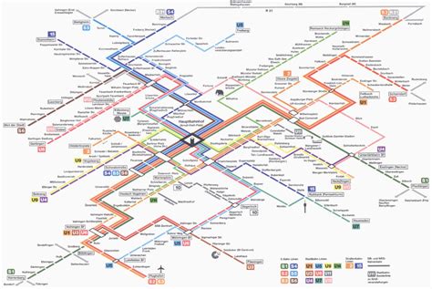 Transit Maps: Historical Map: Stuttgart VVS Map, circa 2000