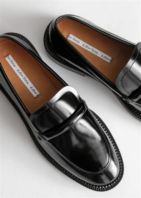 Leather Penny Loafers | Loafers, Penny loafers, Loafers for women