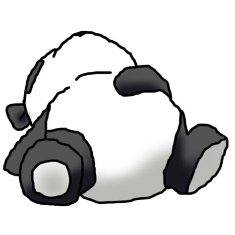 Sleeping Panda by Louveone on DeviantArt