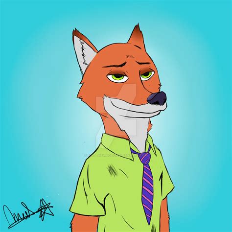 Nick Wild - Zootopia by MatthewGodU on DeviantArt