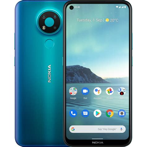 Nokia 3.4 TA-1285 64GB GSM Unlocked Android Smart Phone - Blue ...