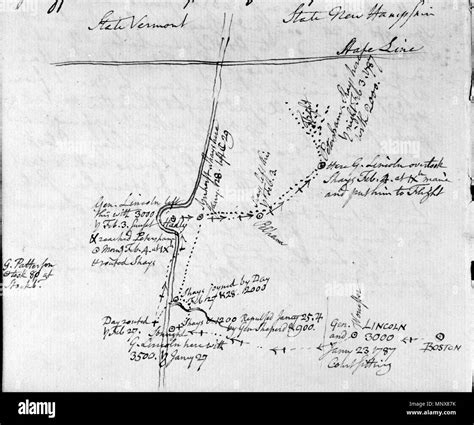 Shays Rebellion Map