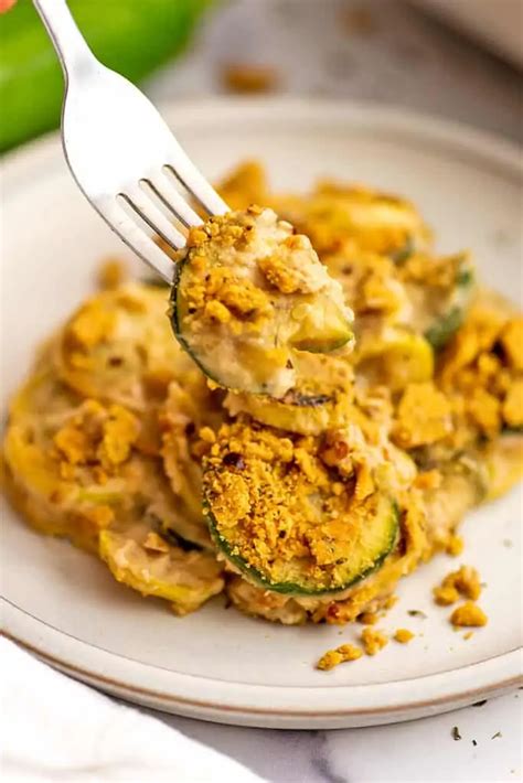 Vegan Squash Casserole - Bites of Wellness