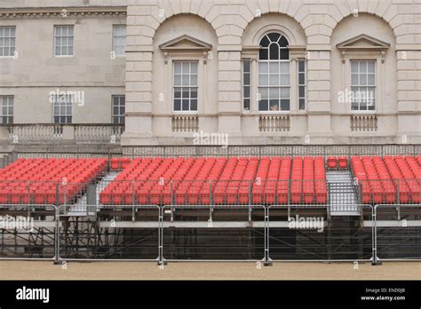 Temporary seating at horse guards parade hi-res stock photography and images - Alamy