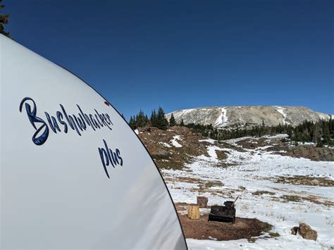 Winter-ish Camping in Snowy Range, Wyoming