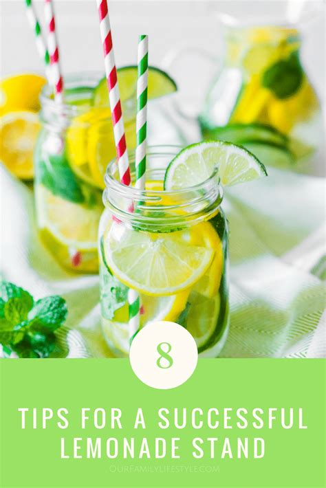 8 Tips for a Successful Lemonade Stand