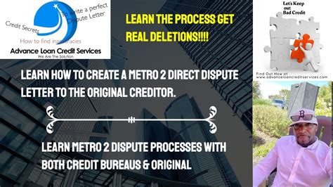 Learn Metro 2 Dispute Process and How to write a Metro 2 Dispute Letter. - YouTube