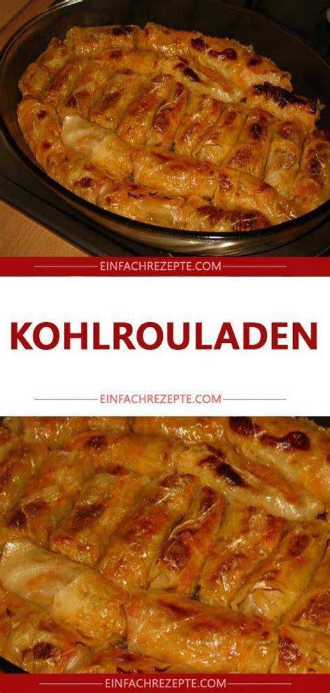 KOHLROULADEN 😍 😍 😍 | Kohlrouladen, Rezepte, Kohlrouladen rezepte