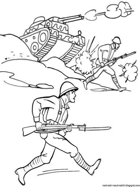 Coloring Pages February 2 Battle of Stalingrad (28 pcs) - download or print for free #4749