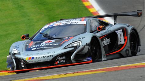 Download Silver Car Racing Race Car Vehicle McLaren 650S GT3 HD Wallpaper