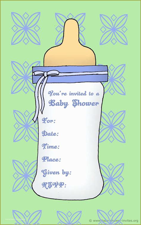 Printable Baby Shower Card