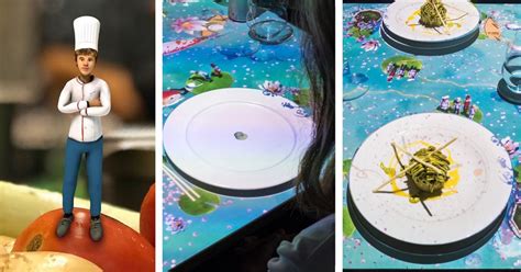 Le Petit Chef is a New Type of Dinner Theater With Visual Mapping