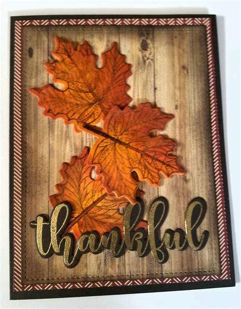 Pin by Karen Fritz on Fall/Autumn Cards | Fall cards, Thanksgiving ...