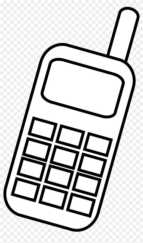 Phone Clipart Icon Mobile - Mobile Clipart Black And White - Free Transparent PNG Clipart Images ...