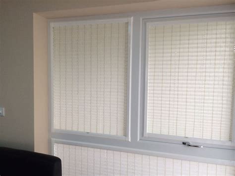 Perfect fit pleated blinds, no screws, no drilling ideal for pvc windows. Www.apollo-blinds.co ...