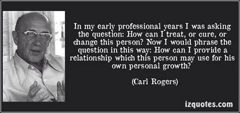 Interesting Carl Rogers quote on the instructor/student relationship at ...