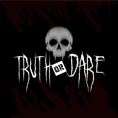 Truth Or Dare Party Game Logo With Skull Icon 17499654 Vector Art at ...