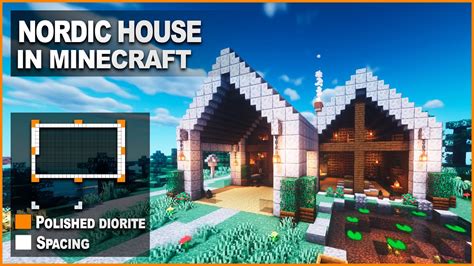 Minecraft: How to build a Modern Nordic House | Easy Tutorial - YouTube