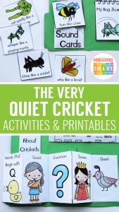 The Very Quiet Cricket Activities & Free Printables - Homeschool Share