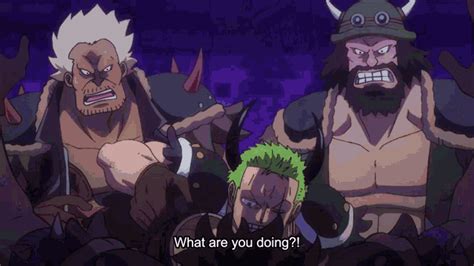 Zoro Conqueror's Haki GIF | GIFDB.com