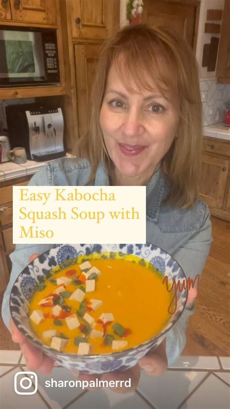 Easy Kabocha Squash Soup with Miso in 2023 | Vegan recipes, Healthy soup recipes, Vegan comfort food