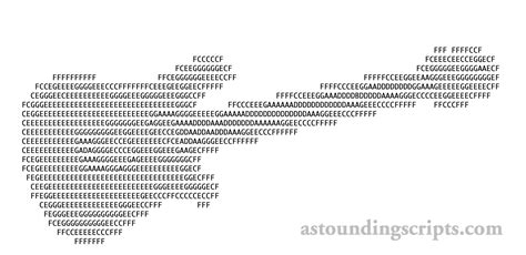 Ascii Art Numbers - Infoupdate.org