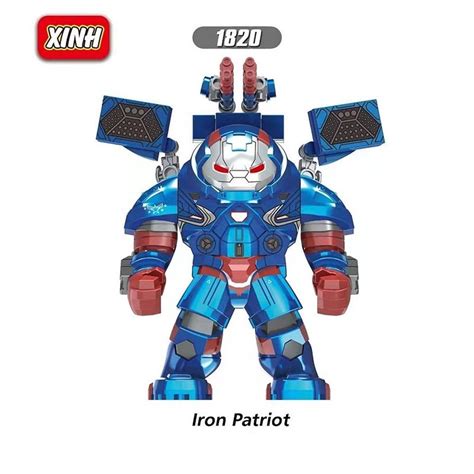 Iron Patriot Hulkbuster Building Blocks Lego Compatible X1820 | Shopee Thailand