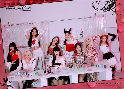 TWICE drops the first set of concept photos for 'Formula of Love: O+T=