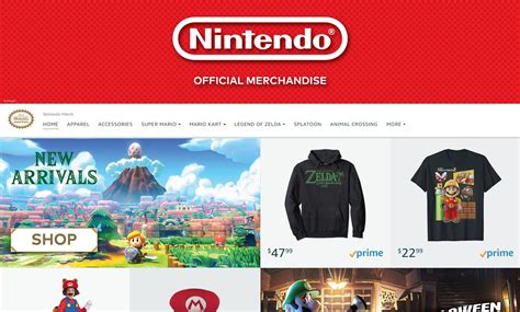 Nintendo Opens Official Merchandise Store On Amazon And We've Picked ...