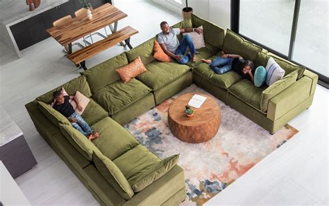 Albany Park, Kova Modular Sectional Sofa - Cloud-Soft Comfort | Albany Park Large Sectional ...