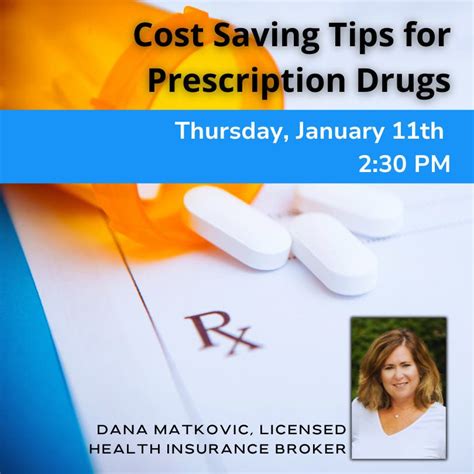 Jan 11 | Cost Saving Tips for Prescription Drugs | Tredyffrin, PA Patch